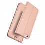 Husa Flip Tip Carte DuxDucis Skin Pro pentru iPhone 5 / 5S / SE , Rose Gold