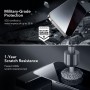 Folie pentru iPhone 15 Pro Max - Tempered Glass Privacy - Negru