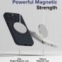 Husa pentru iPhone 15 Pro Max - Ringke Silicone Magnetic - Roz Sand