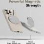 Husa pentru iPhone 15 Pro - Ringke Silicone Magnetic - Stone