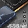 Husa pentru iPhone 15 Pro - Supcase Unicorn Beetle Slim Clear MagSafe - Navy