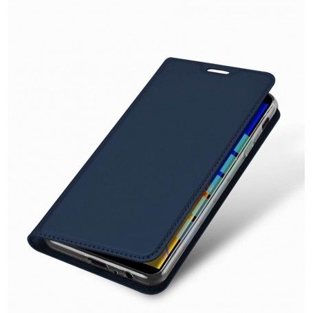 Husa Flip Tip Carte DuxDucis Skin Pro pentru Samsung Galaxy J4 Plus (2018) - J415 , Midnight Blue