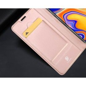 Husa Flip Tip Carte DuxDucis Skin Pro pentru Samsung Galaxy J4 Plus (2018) - J415 , Rose Gold DuxDucis - 4