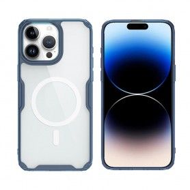 Husa pentru iPhone 15 Pro - Nillkin Nature TPU MagSafe Case - Albastra