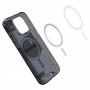 Husa pentru iPhone 15 Pro Max - Spigen Ultra Hybrid MagSafe Zero One - Neagra