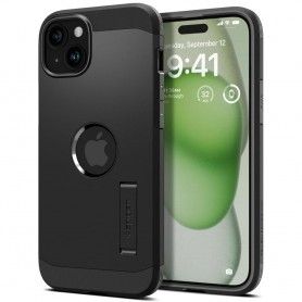 Husa pentru iPhone 15 Plus - Dux Ducis Aimo MagSafe Series - Neagra