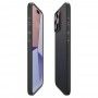 Husa pentru iPhone 15 Pro - Spigen Thin Fit - Neagra