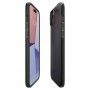 Husa pentru iPhone 15 - Spigen Thin Fit - Neagra