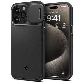 Husa pentru iPhone 15 Pro Max - Dux Ducis Aimo Series - Neagra
