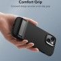 Husa pentru iPhone 15 Plus - ESR Air Shield Boost Kickstand - Translucent Neagra