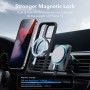 Husa pentru iPhone 15 Pro - ESR Classic Hybrid HaloLock Kickstand - Clear Neagra