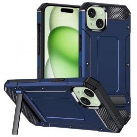 Husa pentru iPhone 15 - Techsuit CarbonFuse MagSafe - Neagra