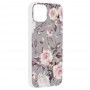 Husa pentru iPhone 15 Plus - Techsuit Marble Series - Bloom of Ruth Gray