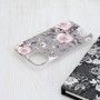 Husa pentru iPhone 15 - Techsuit Marble Series - Bloom of Ruth Gray