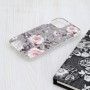Husa pentru iPhone 15 - Techsuit Marble Series - Bloom of Ruth Gray
