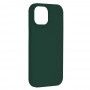 Husa pentru iPhone 15 - Techsuit Soft Edge Silicone - Verde inchisa