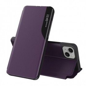 Husa pentru iPhone 15 - Techsuit MagSafe Ghost Holder Series - Matte Verde