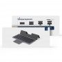 Tastatura Bluetooth cu Husa - Dux Ducis - Keyboard OK Series - Gray