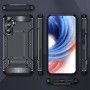 Husa pentru Samsung Galaxy A54 - Techsuit Hybrid Armor Kickstand - Neagra
