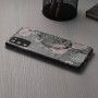 Husa pentru Samsung Galaxy A34 5G - Techsuit Marble Series - Bloom of Ruth Gray