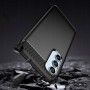 Husa pentru Samsung Galaxy A34 5G - Techsuit Carbon Silicone - Neagra