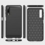 Husa Tpu Carbon pentru Samsung Galaxy A7 (2018), Neagra