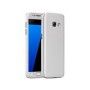 Husa 360 Protectie Totala Fata Spate pentru Samsung Galaxy A5 (2017) / A520, Argintie