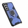 Husa Carcasa Spate pentru Samsung Galaxy S22 - HoneyComb Armor, Albastra