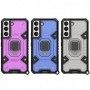 Husa Carcasa Spate pentru Samsung Galaxy S22 Plus - HoneyComb Armor, Roz cu Violet