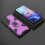 Husa Carcasa Spate pentru Xiaomi Poco M4 Pro - HoneyComb Armor, Roz cu Violet