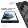 [PACHET 360] - Husa Defense360 + Folie de protectie - Samsung Galaxy S22 Ultra , Neagra