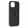 Husa pentru iPhone 15 - Armor Ring Hybrid - Neagra