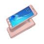 Husa 360 Protectie Totala Fata Spate pentru Samsung Galaxy J5 (2016) J510 , Rose Gold