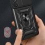 Husa pentru Samsung Galaxy S22 5G - Techsuit CamShield Series - Neagra