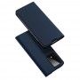 Husa Flip Tip Carte DuxDucis Skin Pro pentru Samsung S20 Ultra, Midnight Blue