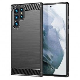 Husa Carcasa Spate pentru Samsung Galaxy S22 Ultra - HoneyComb Armor, Neagra