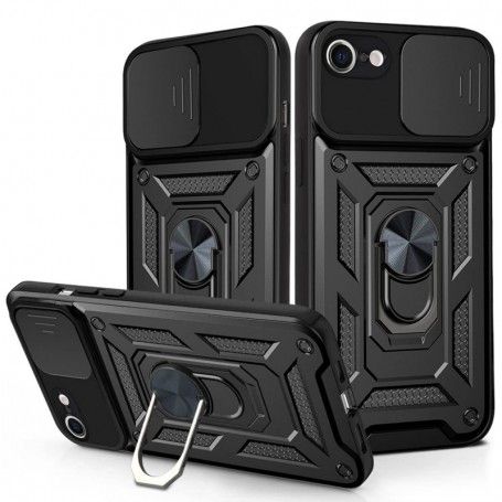 Husa pentru iPhone 6 Plus/ 6s Plus - Techsuit CamShield Series - Neagra