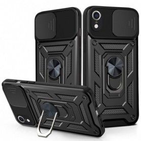 [PACHET 360] - Husa Defense360 + Folie de protectie - iPhone XR , Neagra