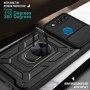 Husa pentru Huawei P30 Lite / P30 Lite New Edition - Techsuit CamShield Series - Neagra