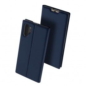 Husa Flip Tip Carte DuxDucis Skin Pro pentru Samsung Note 10+ Plus, Midnight Blue DuxDucis - 3
