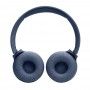 Casti Bluetooth on-ear cu microfon, pliabile - JBL (Tune 520) - Albastru