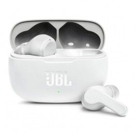 Casti Bluetooth Wireless cu Microfon - JBL (Wave 100) - Ivory