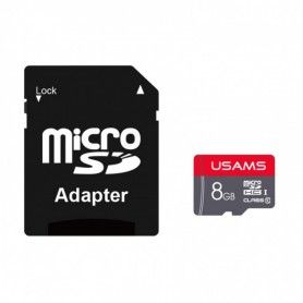 Card de Memorie TF 32GB + Adaptor - USAMS High Speed (US-ZB118) - Negru