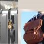 Husa pentru AirTag - Techsuit Secure Leather Holder (SLH1) - Portocalie