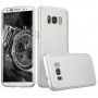 Husa 360 Protectie Totala Fata Spate pentru Samsung Galaxy S8, Argintie