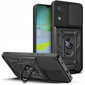 Husa pentru Motorola Moto E13 - Techsuit CamShield Series - Neagra