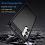 Husa pentru Samsung Galaxy A15 4G / A15 5G - Techsuit Carbon Silicone - Neagra