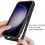 [PACHET 360] - Husa Defense360 + Folie de protectie -  Samsung Galaxy S23 FE  , Neagra
