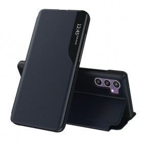 Husa pentru Samsung Galaxy S23 FE Techsuit Safe Wallet Plus, Neagra