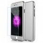Husa 360 Protectie Totala Fata Spate pentru iPhone 7 , Argintie